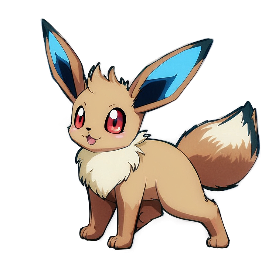 Eevee Anime Scene Png 05062024 PNG Image