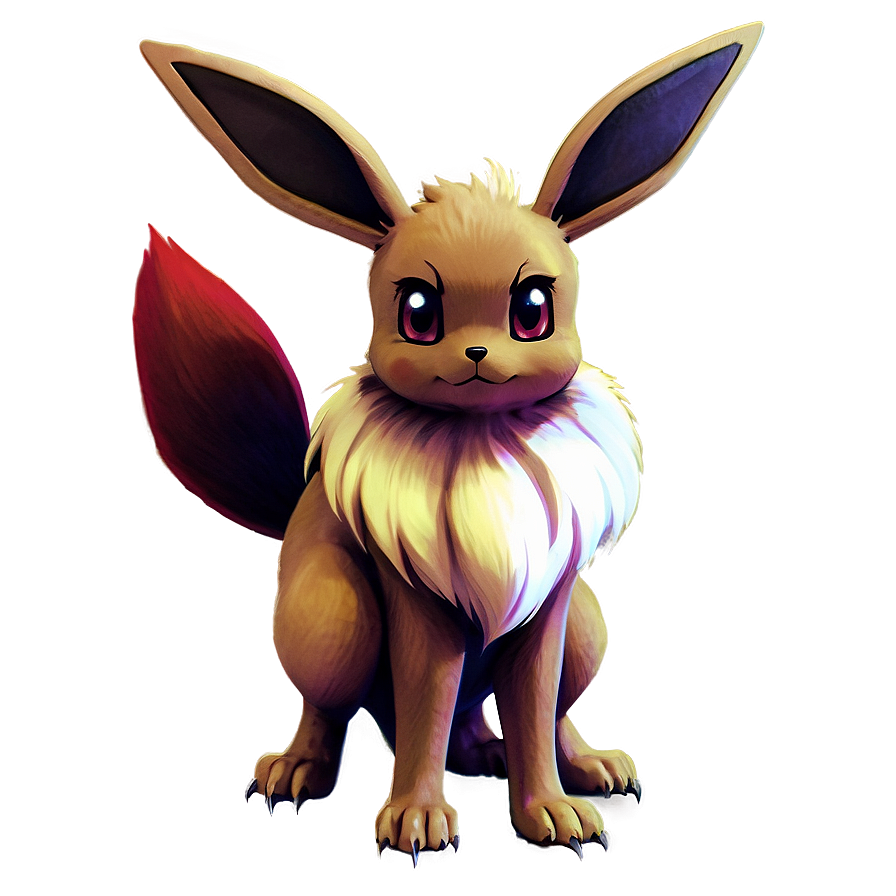 Eevee Pokémon Card Png Idw32 PNG Image