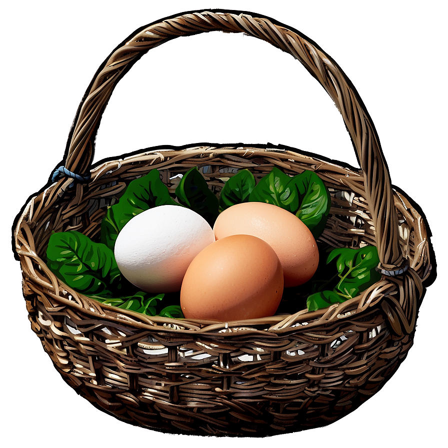 Egg Basket Png Ejy13 PNG Image