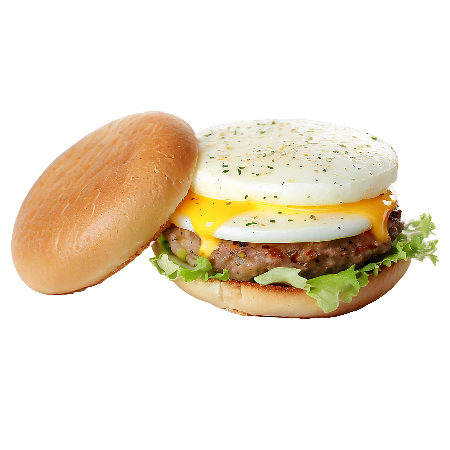 Egg Burger Png Cfv PNG Image