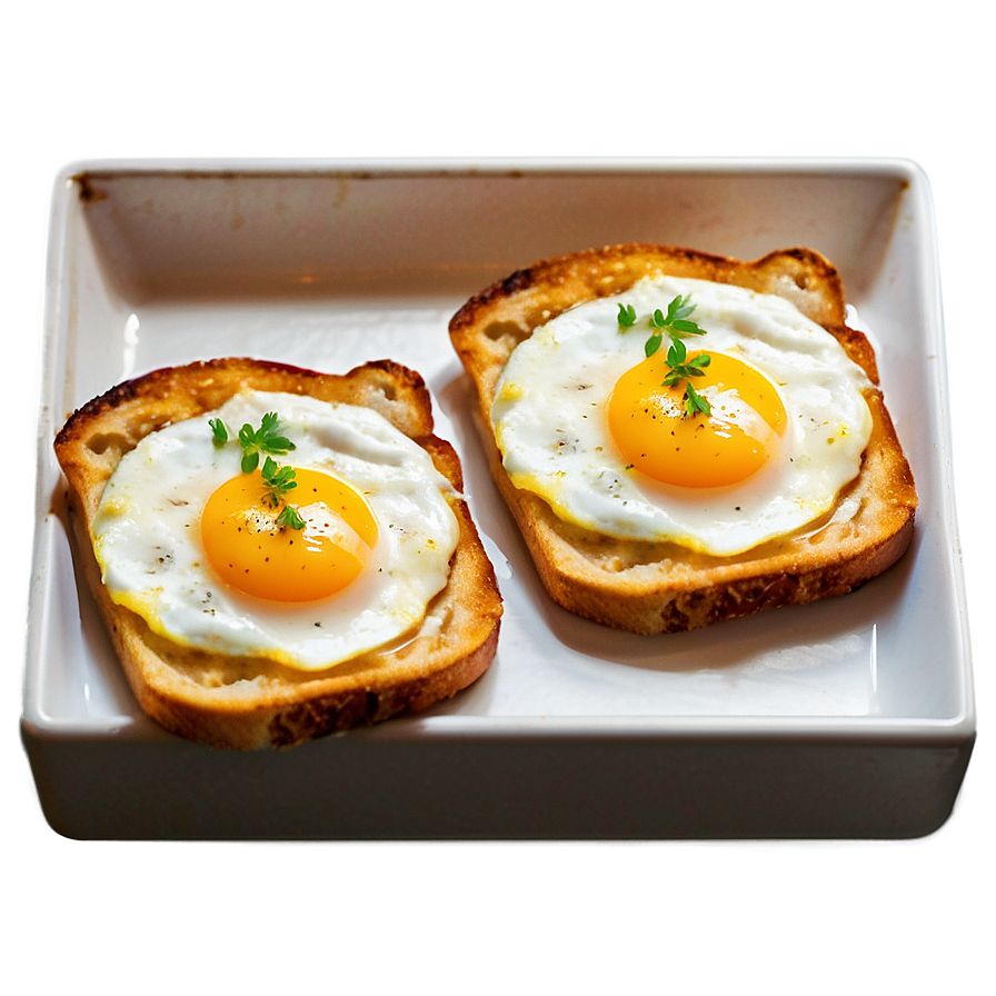 Egg On Toast Png 4 PNG Image