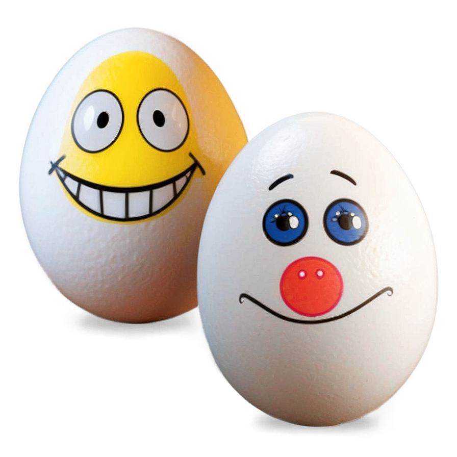 Egg With Faces Png Pwu PNG Image