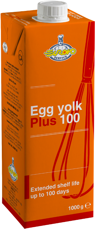 Egg Yolk Plus100 Packaging PNG Image