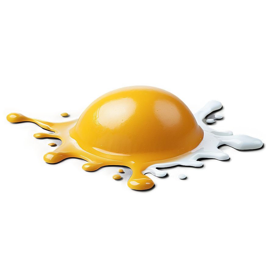 Egg Yolk Spill Png Tva PNG Image