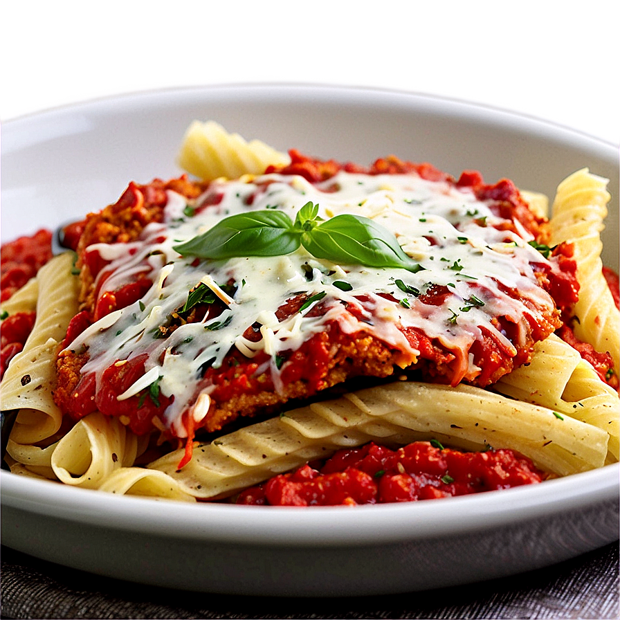 Eggplant Parmesan Pasta Png Rjk PNG Image