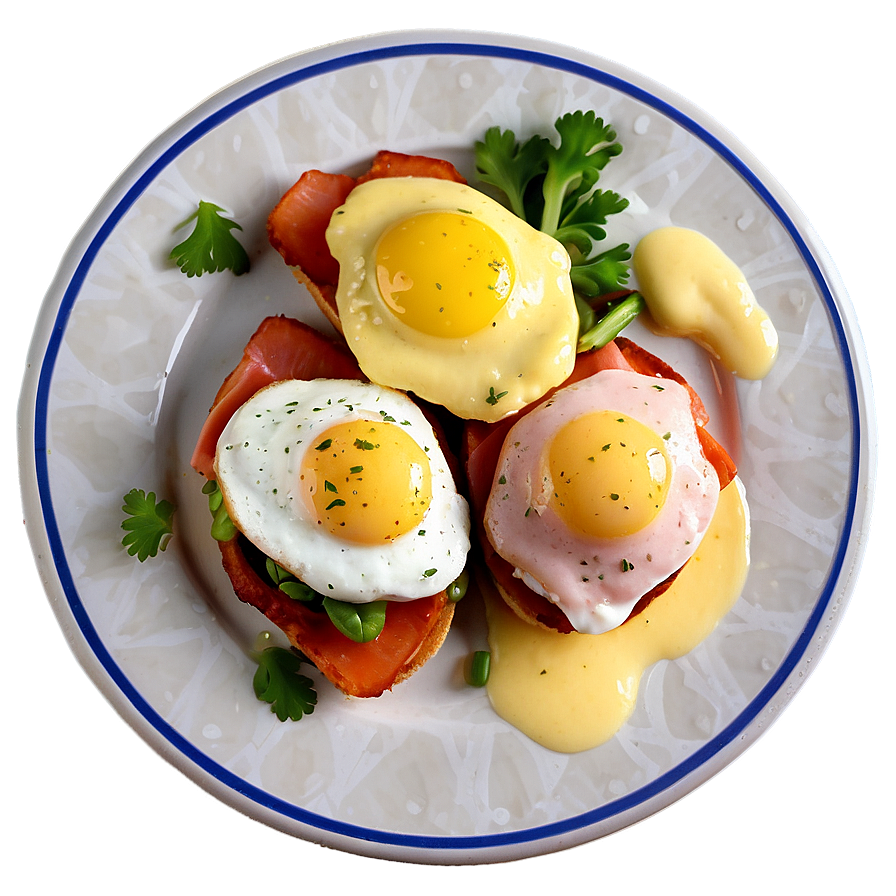 Eggs Benedict Plate Png Xwt94 PNG Image