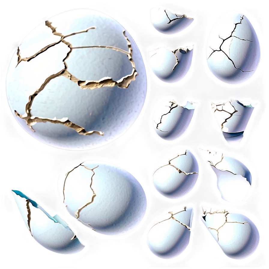 Eggshell Cracks Png 06132024 PNG Image