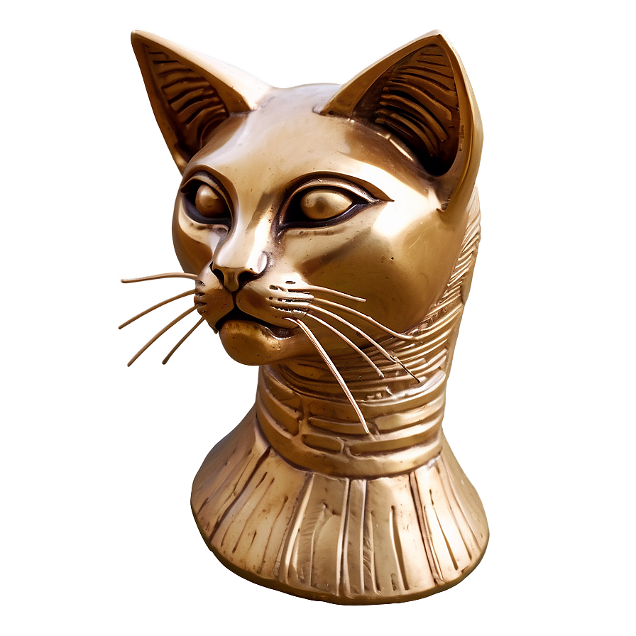 Egyptian Cat Head Statue Png 46 PNG Image