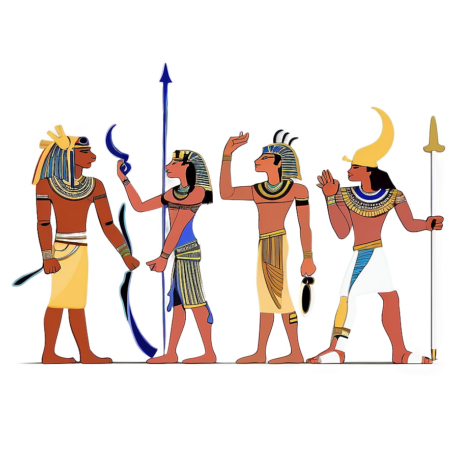 Egyptian Mythology Scenes Png 41 PNG Image