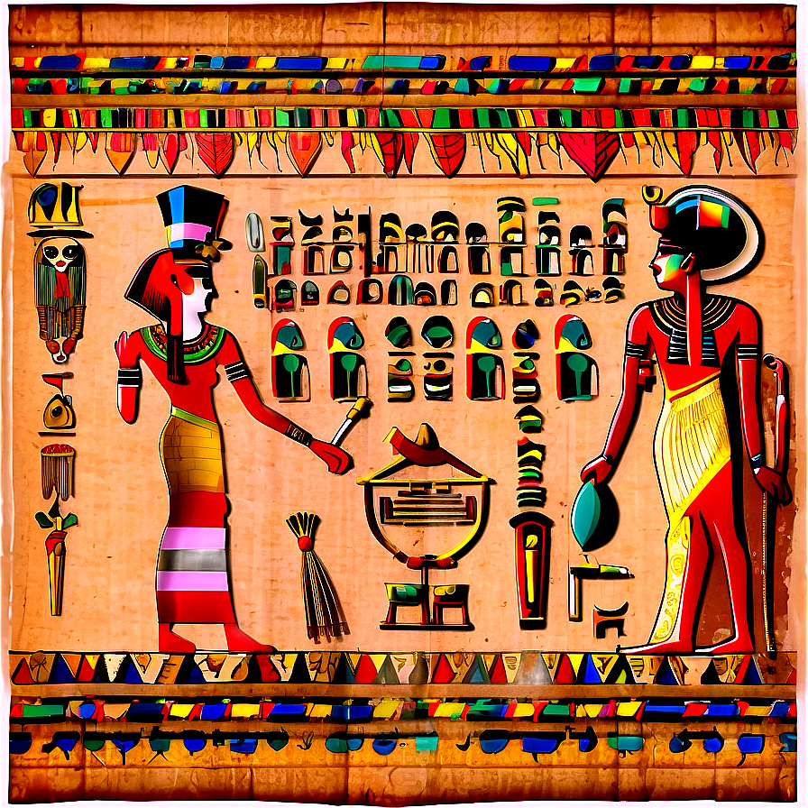 Egyptian Papyrus Scroll Png 06232024 PNG Image