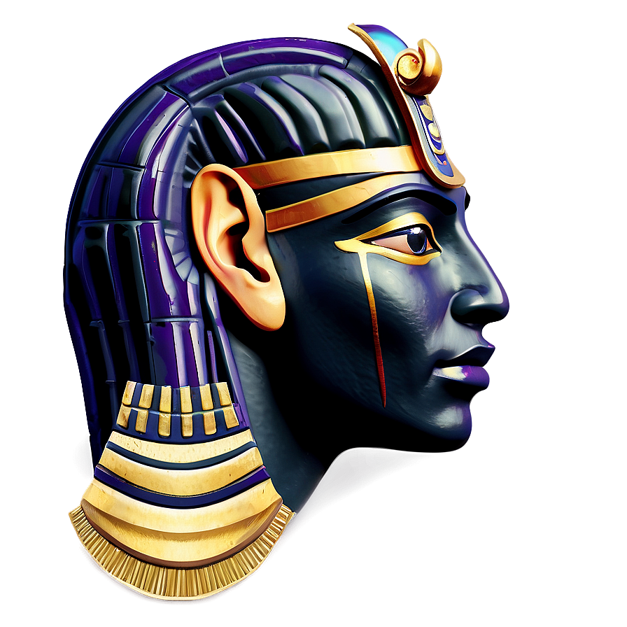 Egyptian Pharaoh Portrait Png Ugw PNG Image