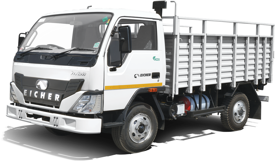 Eicher Pro1049 White Truck PNG Image