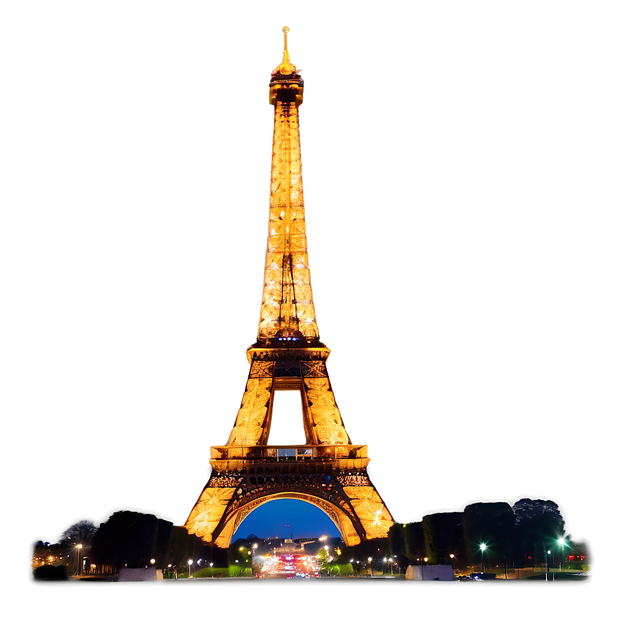 Eiffel Tower At Dawn Png 95 PNG Image