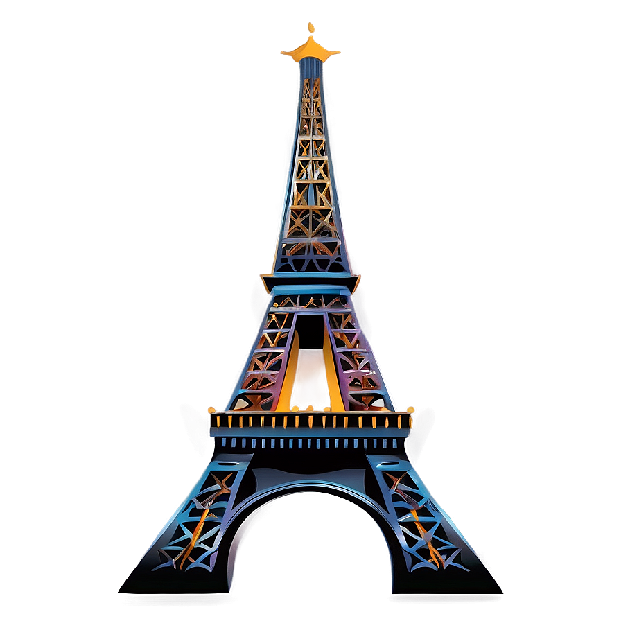 Eiffel Tower Halloween Theme Png Nhj48 PNG Image