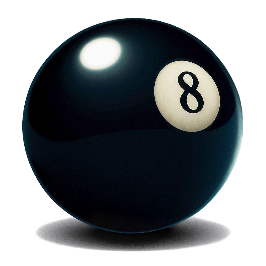 Eight Ball With Shadow Png 86 PNG Image