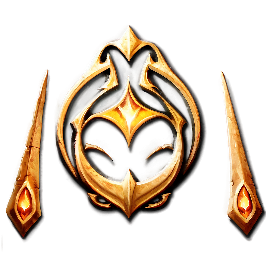 Elden Ring Symbol Gold Png Kch93 PNG Image