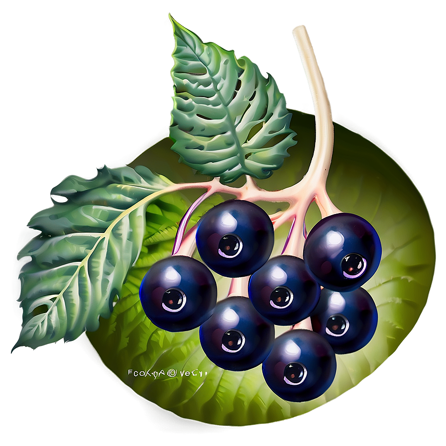 Elderberry Capsule Png 06252024 PNG Image