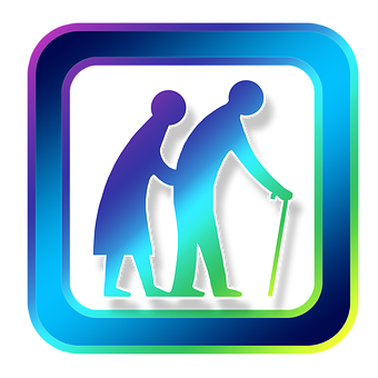 Elderly Assistance App Icon PNG Image