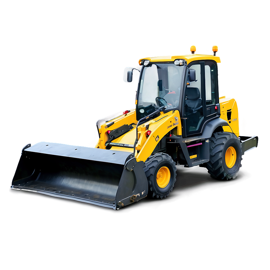 Electric Backhoe Loader Png 43 PNG Image