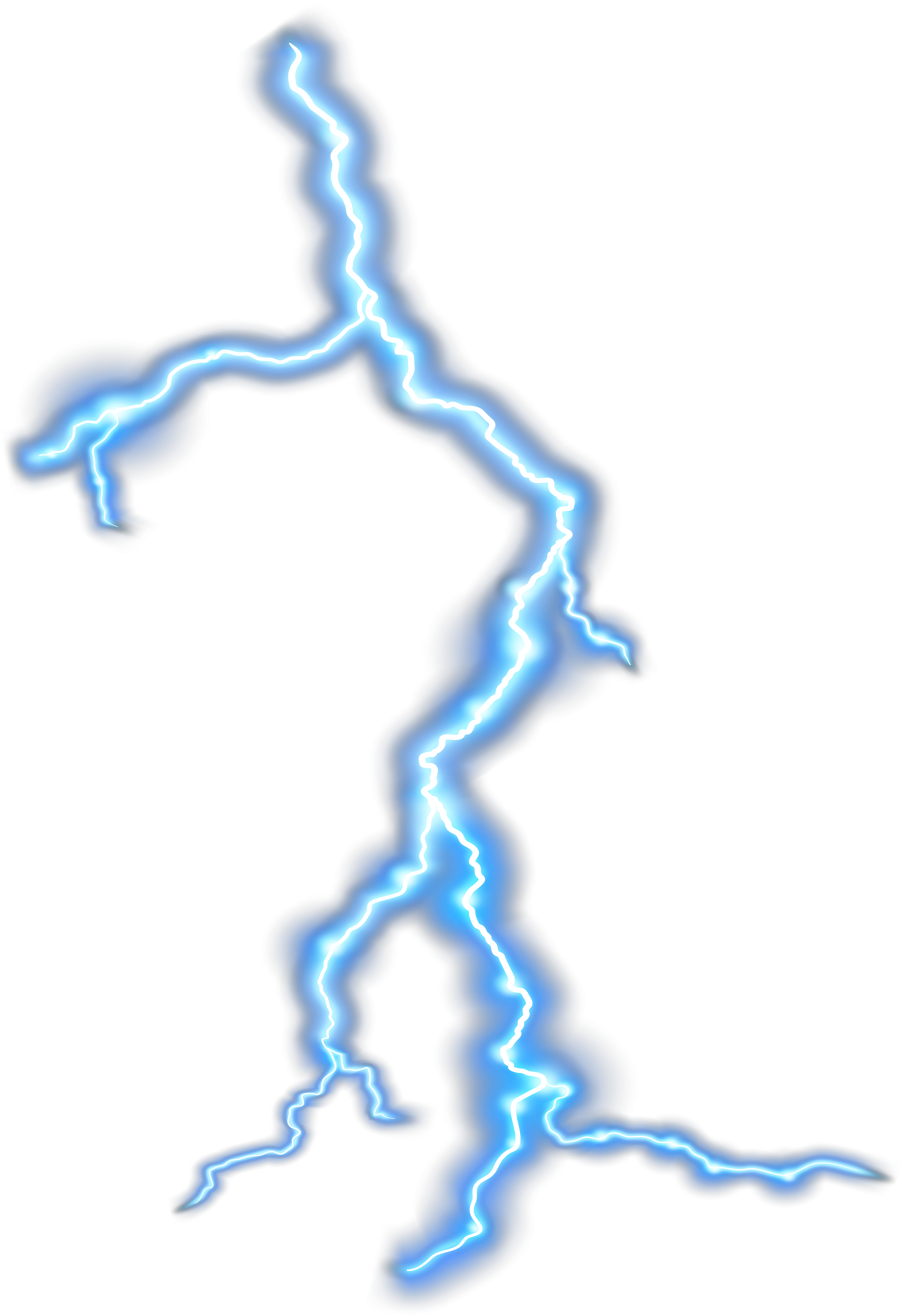 Electric_ Blue_ Lightning_ Bolt PNG Image