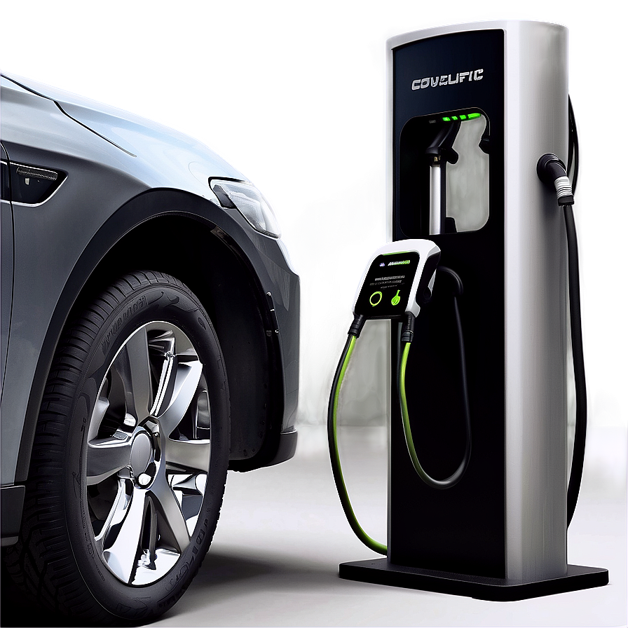 Electric Car Charging Station Png Oxh PNG Image