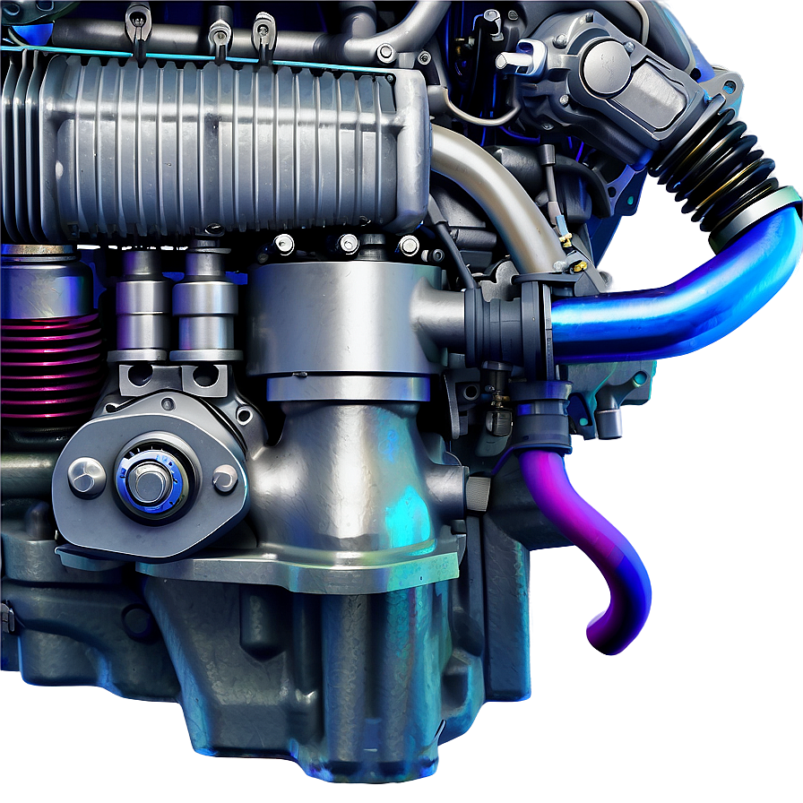 Electric Car Engine Details Png 06262024 PNG Image