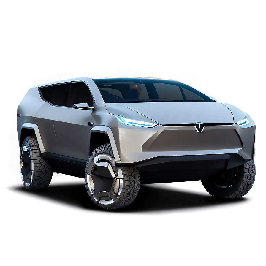 Electric Cybertruck Tesla Design Png 77 PNG Image