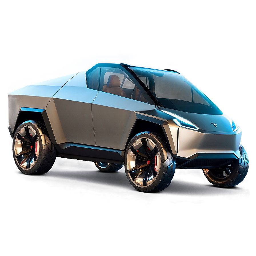 Electric Cybertruck Tesla Design Png 93 PNG Image