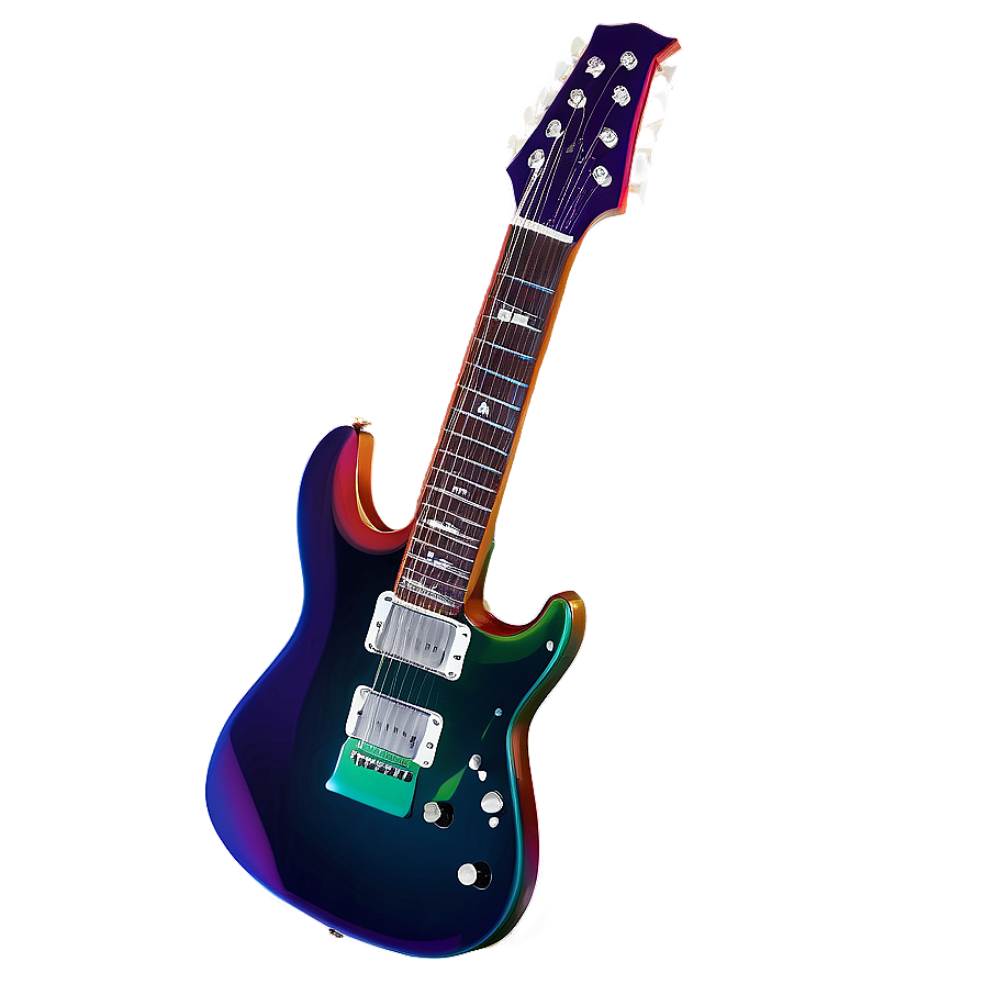 Electric Guitar In Action Png Mlv PNG Image