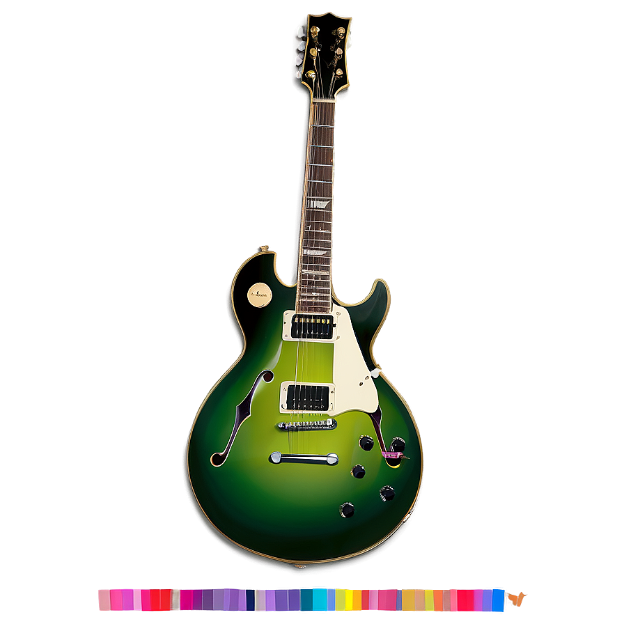 Electric Guitar Sticker Png 6 PNG Image