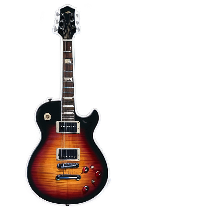 Electric Guitar Sticker Png Ksd6 PNG Image