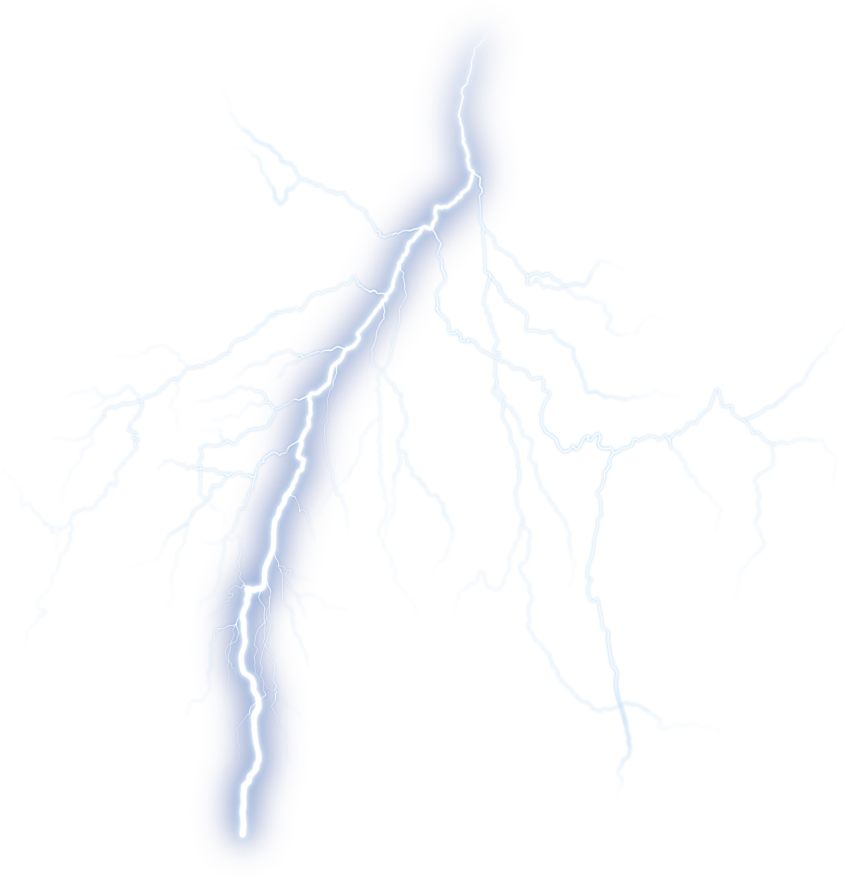 Electric Lightning Bolt Illustration PNG Image