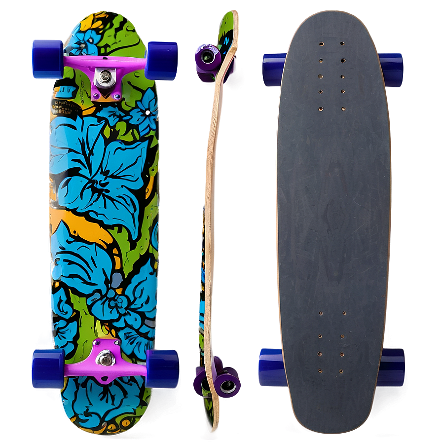 Electric Skateboard Deck Pattern Png 47 PNG Image