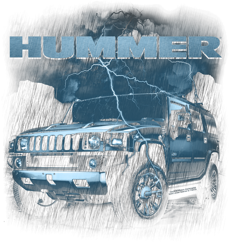 Electric Storm Hummer Vehicle PNG Image