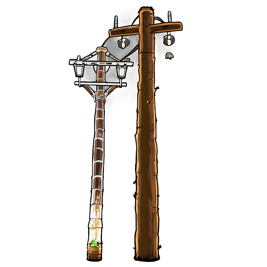 Electric Telephone Pole Png 14 PNG Image