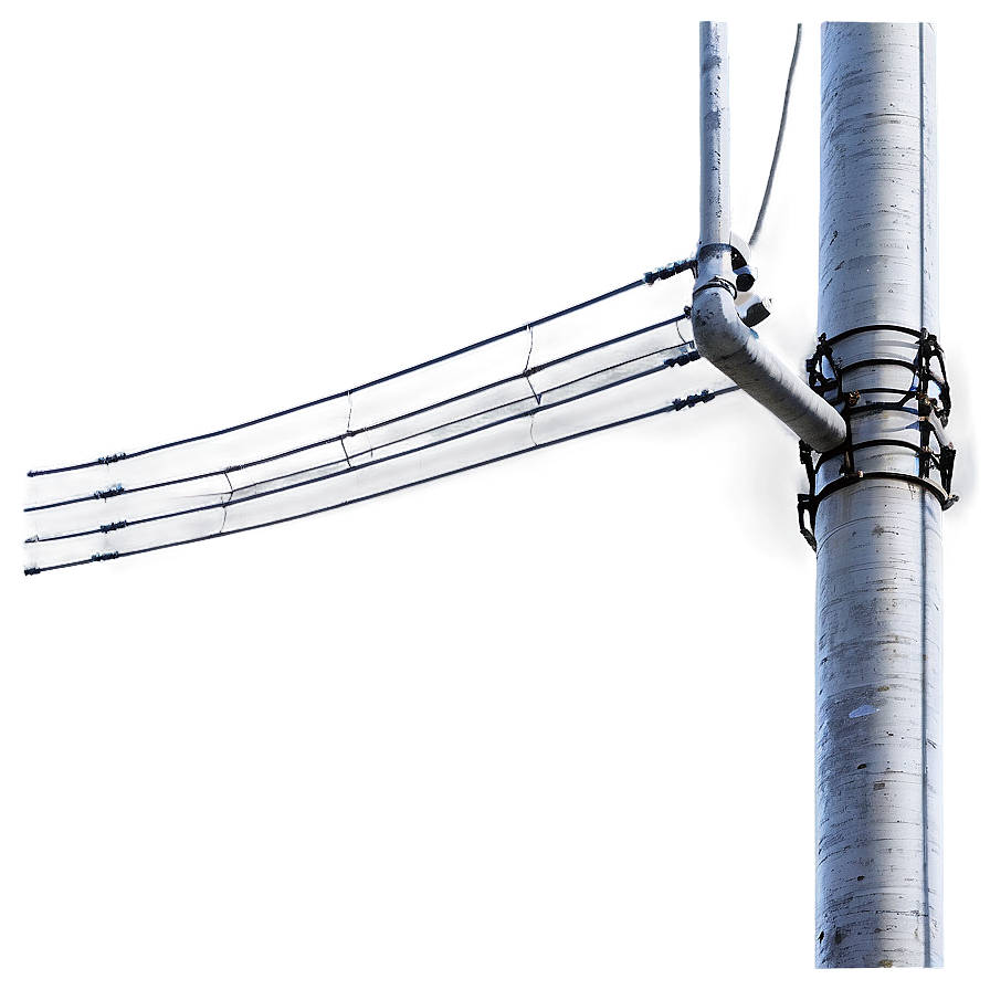 Electric Utility Pole Transparent Png 06262024 PNG Image