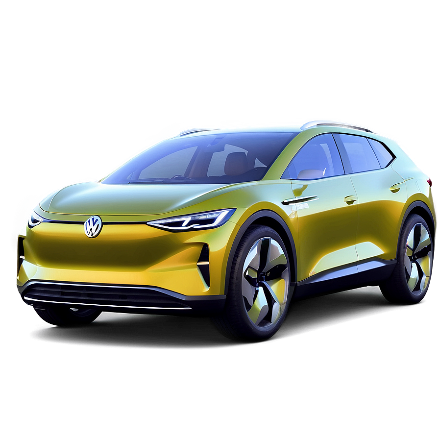 Electric Volkswagen Id.4 Png 81 PNG Image