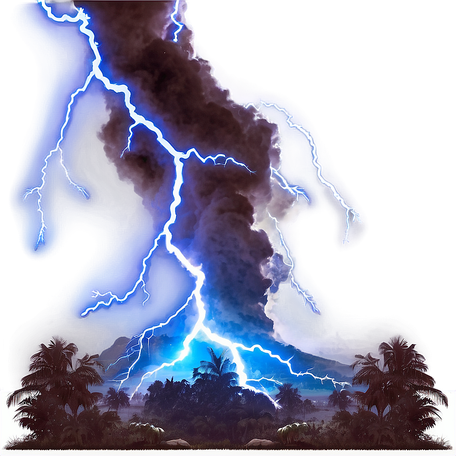 Electrifying Lightning Scene Png 29 PNG Image