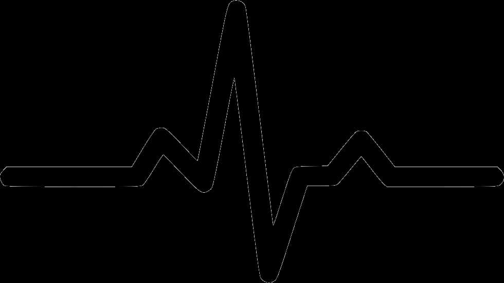 Electrocardiogram Heartbeat Line PNG Image