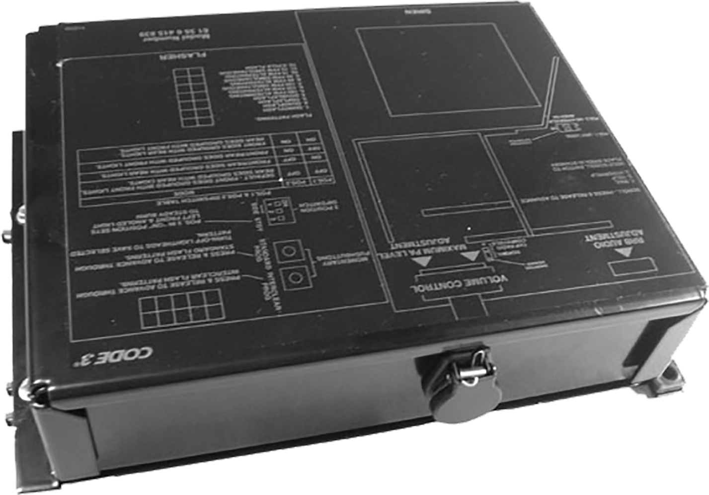 Electronic Device Schematic Black Box PNG Image