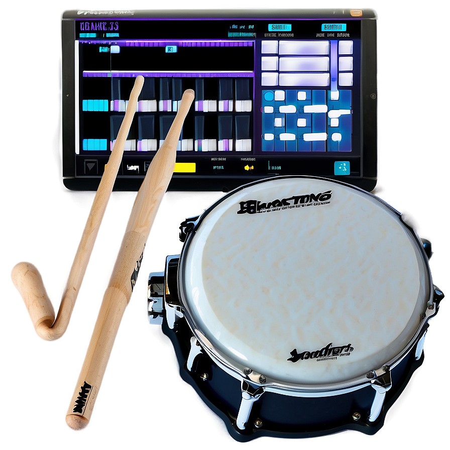 Electronic Drum Set Live Png 05242024 PNG Image