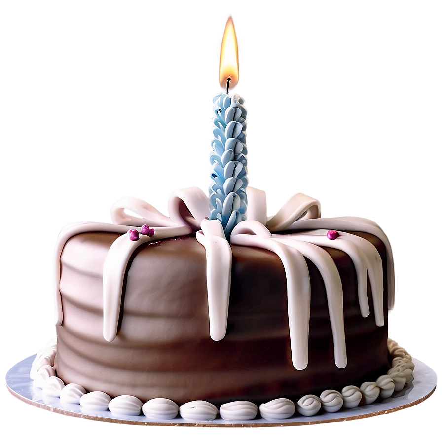 Elegant Birthday Cake Png Hvj PNG Image