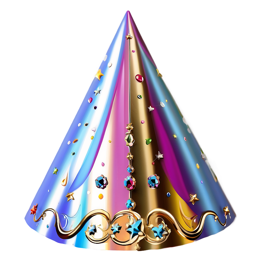 Elegant Birthday Hat Png 05042024 PNG Image