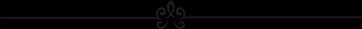 Elegant Black Flourish Divider PNG Image