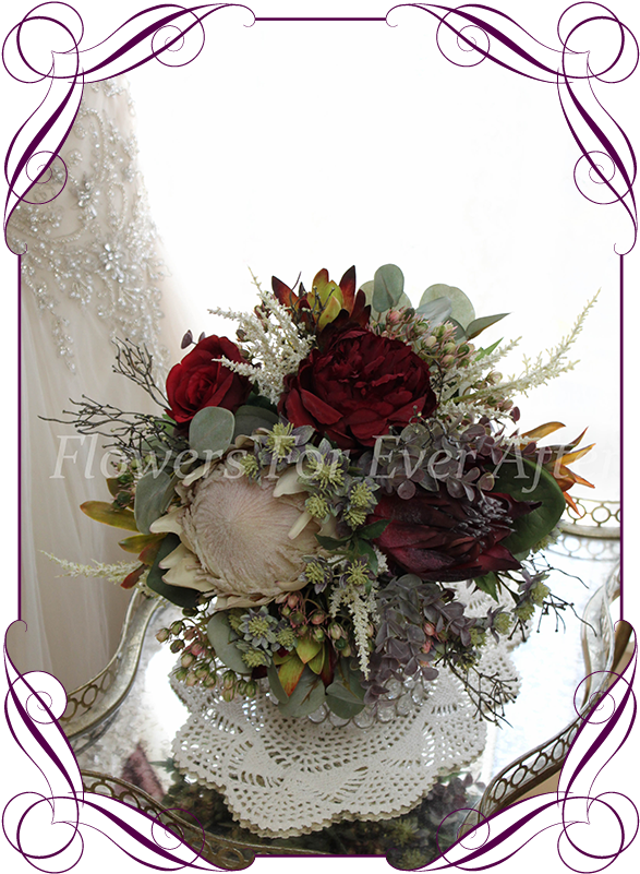 Elegant Bridal Bouquet Vintage Backdrop PNG Image