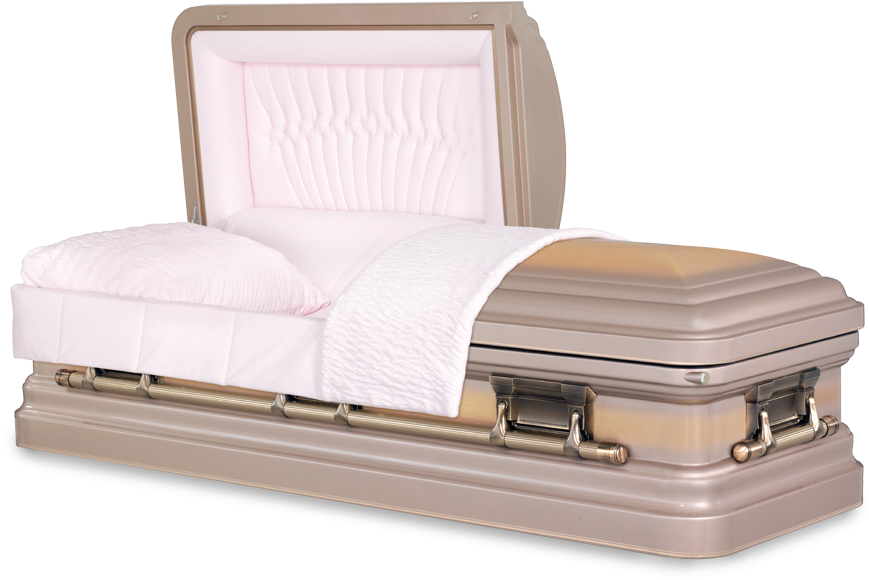 Elegant Casket Open View PNG Image