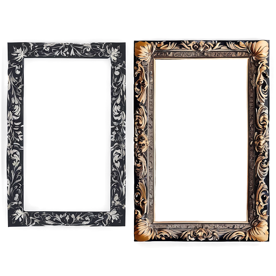 Elegant Certificate Frame Png Qfr69 PNG Image