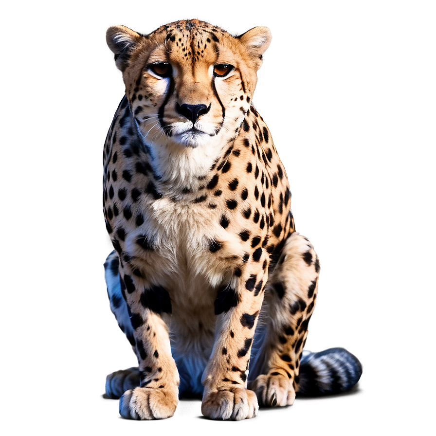 Elegant Cheetah In Repose Png 57 PNG Image