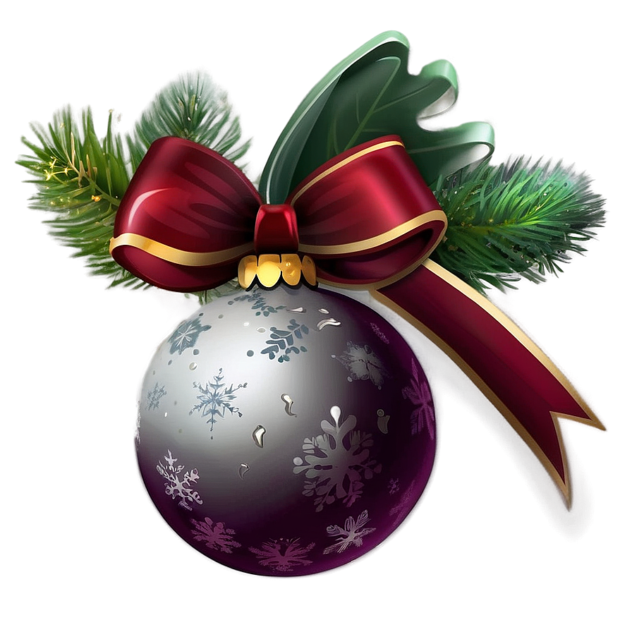 Elegant Christmas Centerpieces Png 06122024 PNG Image