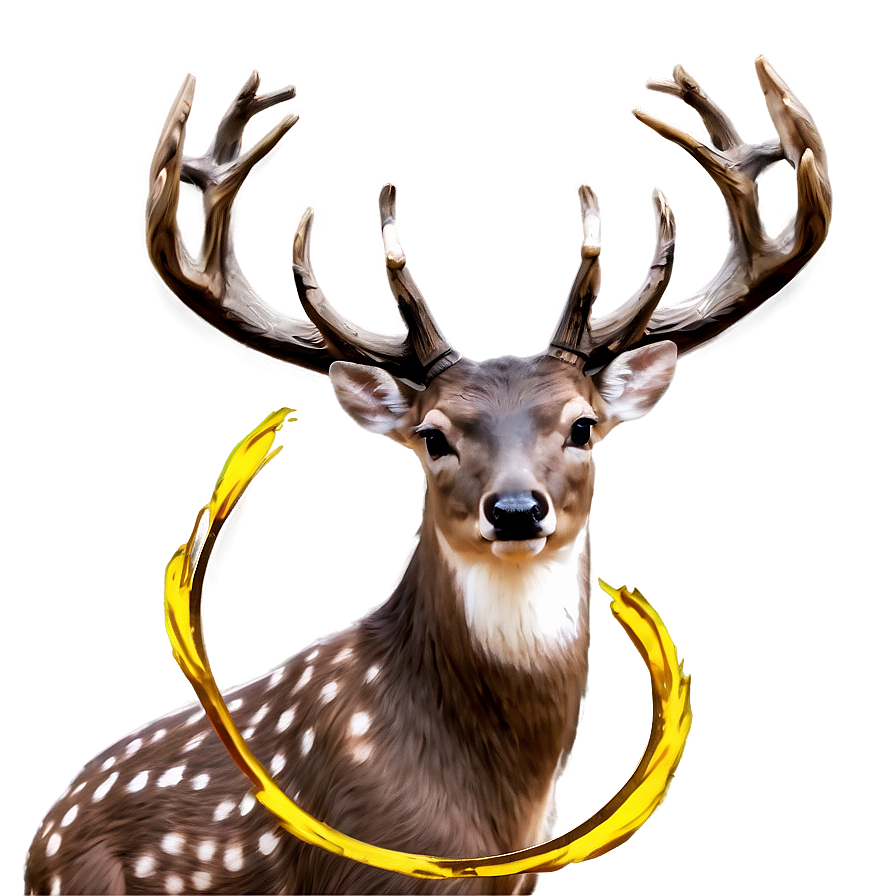 Elegant Deer Fashion Png 05062024 PNG Image